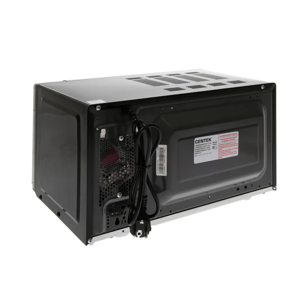 Фото 4 Отдельностоящая микроволновая печь Centek CT-1582 20 л 38x28x49 см цвет серебристый Фото 4 Отдельностоящая микроволновая печь Centek CT-1582 20 л 38x28x49 см цвет серебристый