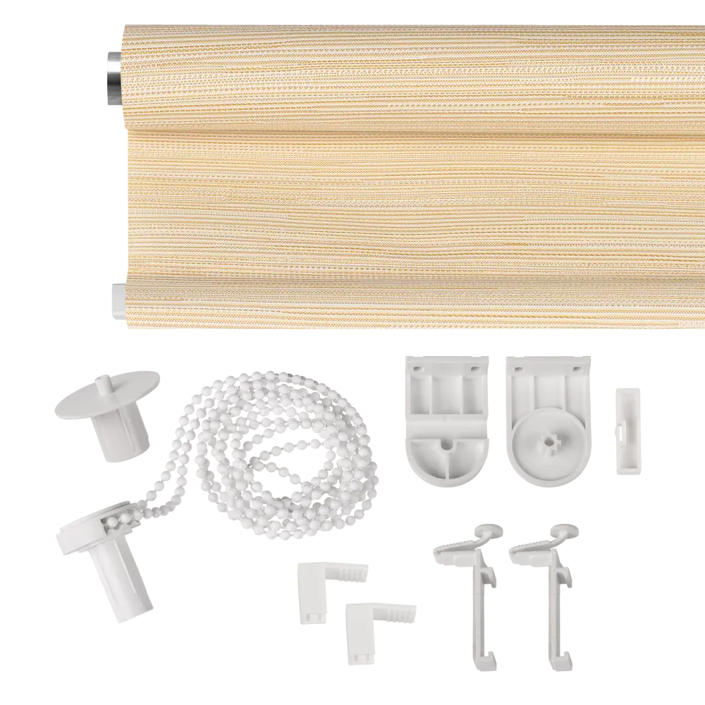 Фото 4 Рулонная штора Prakto Rustic 120x160 см цвет натуральный