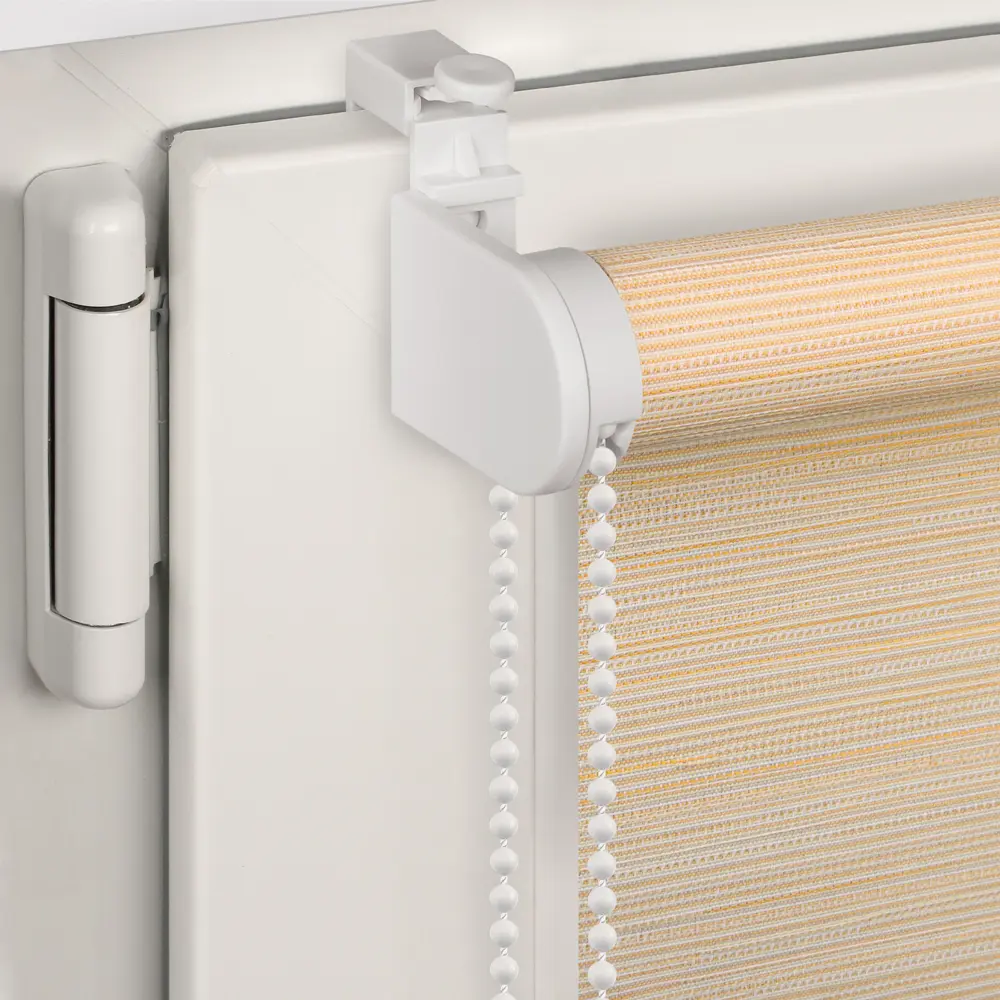 Фото 7 Рулонная штора Prakto Rustic 120x160 см цвет натуральный