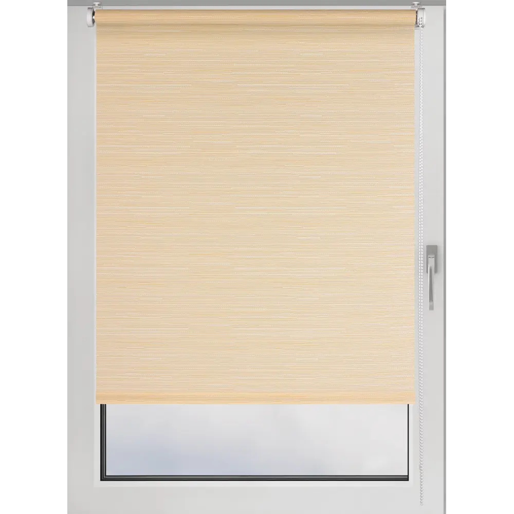 Фото Рулонная штора Prakto Rustic 120x160 см цвет натуральный