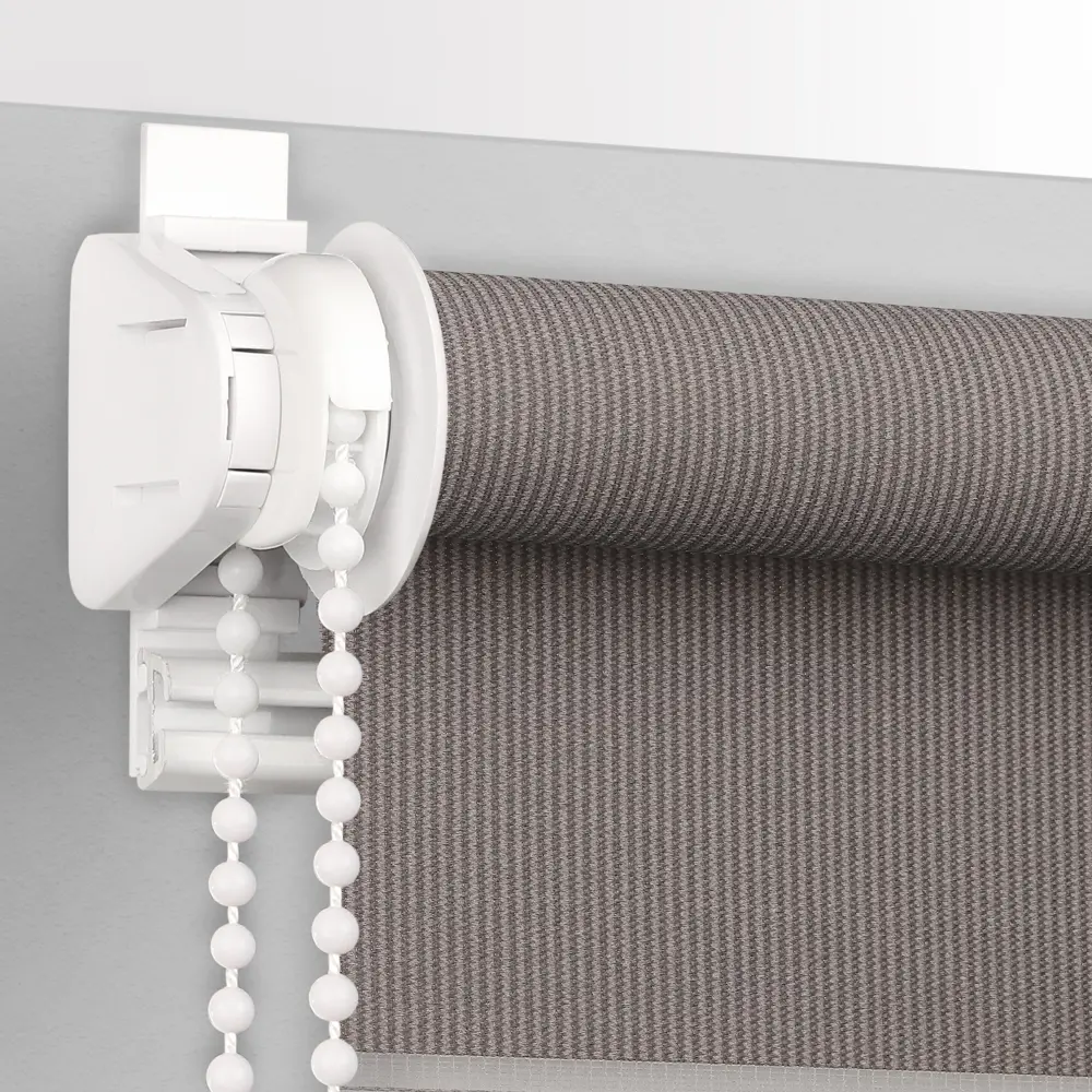 Фото 7 Рулонная штора Prakto Day&Night 110x160 см темно-серая