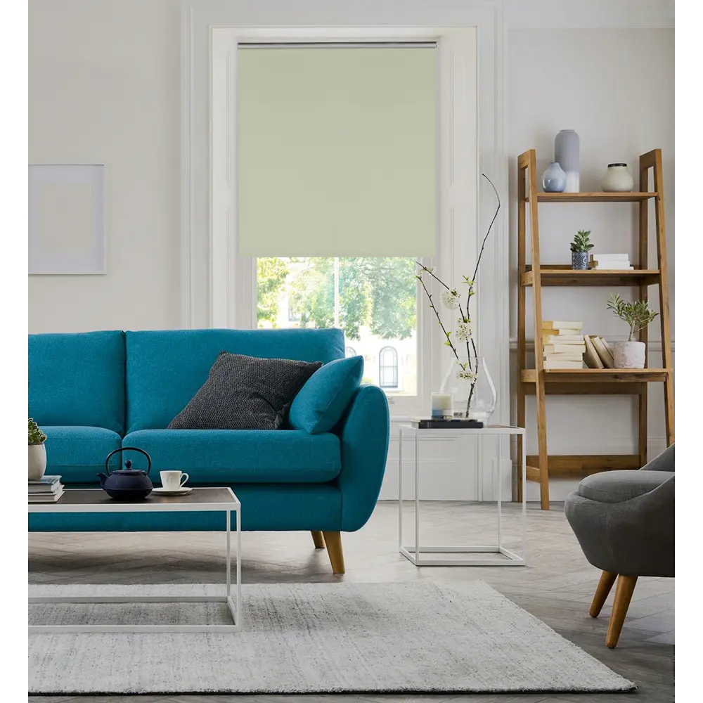 Фото 2 Рулонная штора Prakto Blackout Silver 140x175 см фисташковая Фото 2 Рулонная штора Prakto Blackout Silver 140x175 см фисташковая
