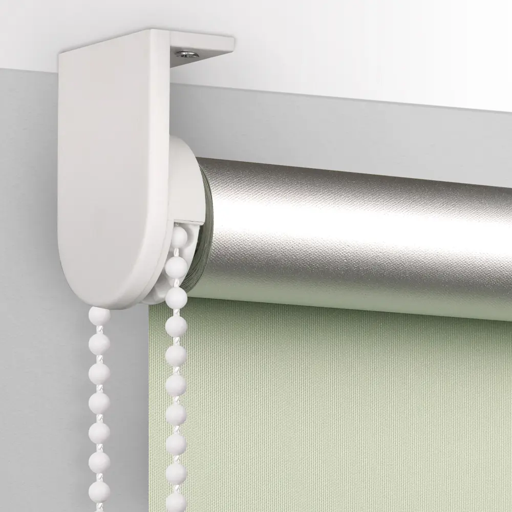 Фото Рулонная штора Prakto Blackout Silver 40x160 см фисташковая