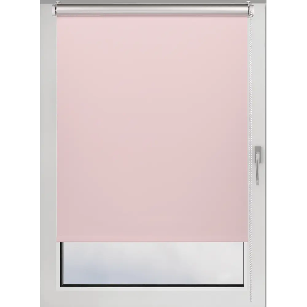 Фото Рулонная штора Prakto Blackout Silver 55x160 см розовая Фото Рулонная штора Prakto Blackout Silver 55x160 см розовая
