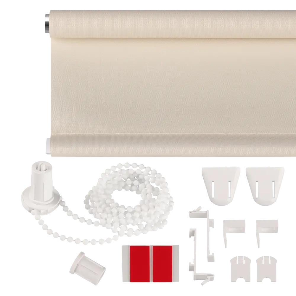 Фото 4 Рулонная штора Prakto Easy 120x160 см цвет натуральный Фото 4 Рулонная штора Prakto Easy 120x160 см цвет натуральный