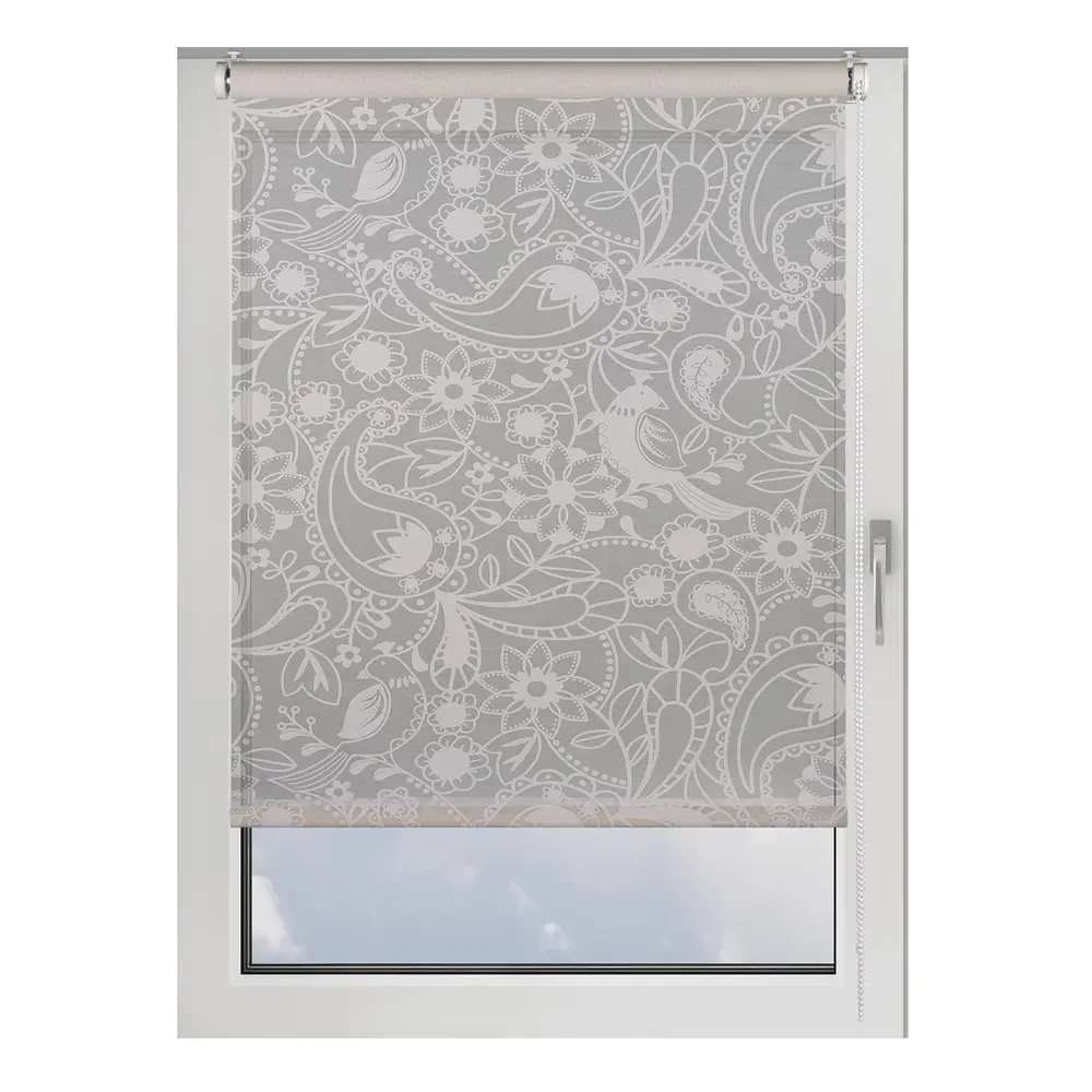 Фото Рулонная штора Prakto Lempaala 100x190 см белая