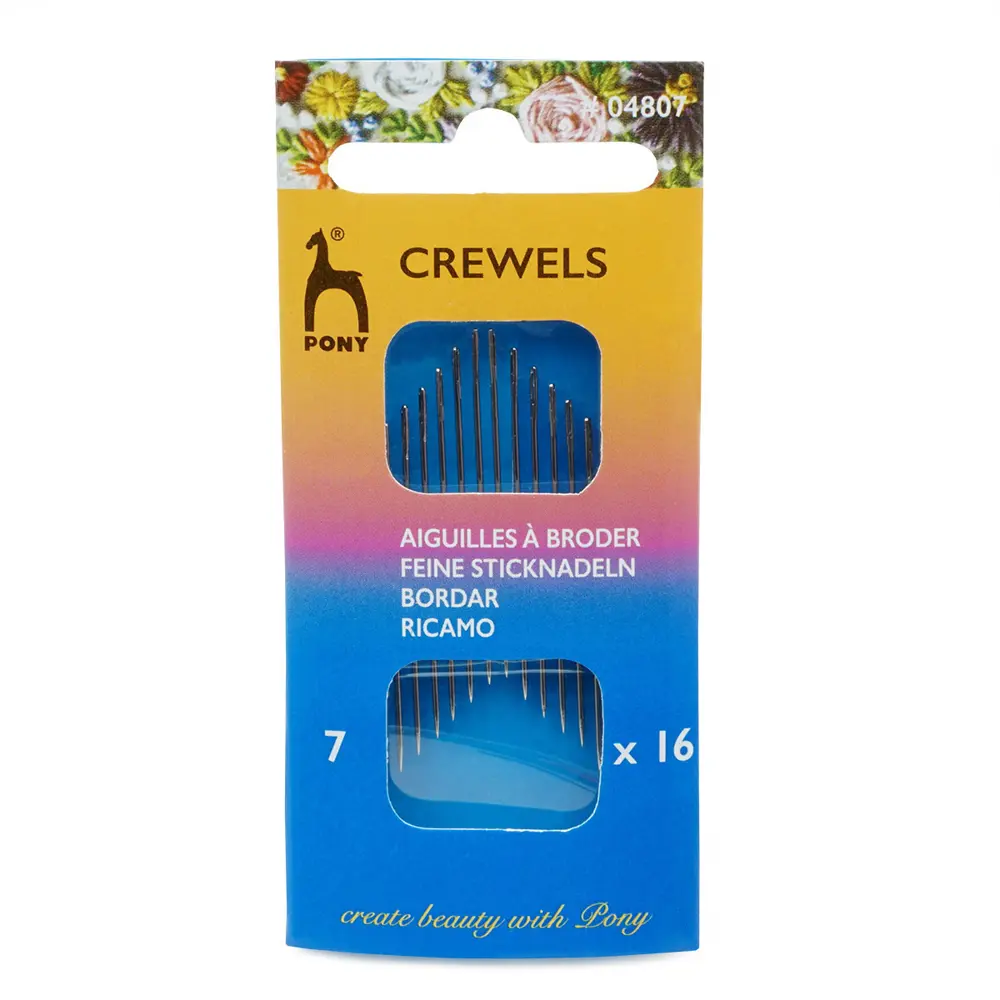 Фото Иглы ручные для вышивания и шитья Crewels №7 16 шт Фото Иглы ручные для вышивания и шитья Crewels №7 16 шт