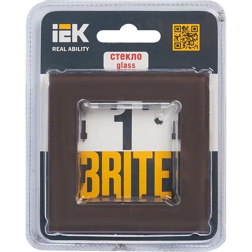Фото 4 Рамка для розеток и выключателей IEK Brite 1 пост цвет бронза Фото 4 Рамка для розеток и выключателей IEK Brite 1 пост цвет бронза