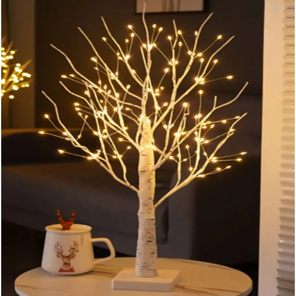Фото 2 Настольная лампа светодиодная Homium Hometree теплый белый (желтый) свет цвет белый Фото 2 Настольная лампа светодиодная Homium Hometree теплый белый (желтый) свет цвет белый