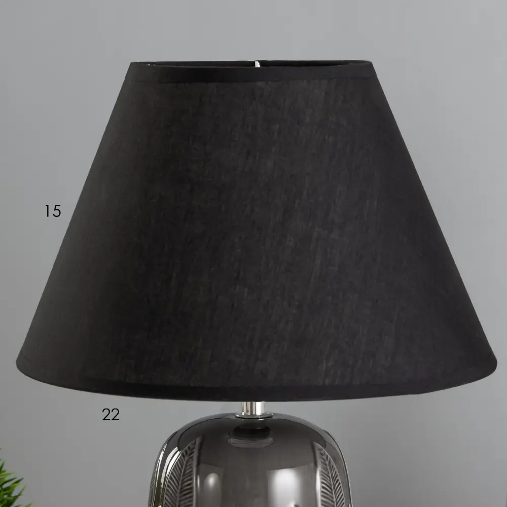 Фото 3 Настольная лампа Risalux 9848142 цвет черный Фото 3 Настольная лампа Risalux 9848142 цвет черный