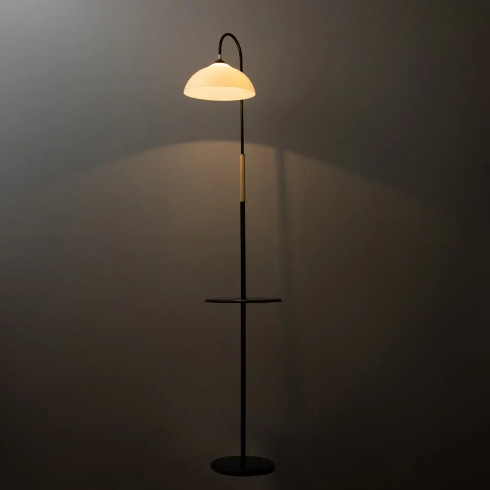 Фото 3 Торшер Bayerlux Алонзо 9862958 со столиком цвет черный Фото 3 Торшер Bayerlux Алонзо 9862958 со столиком цвет черный