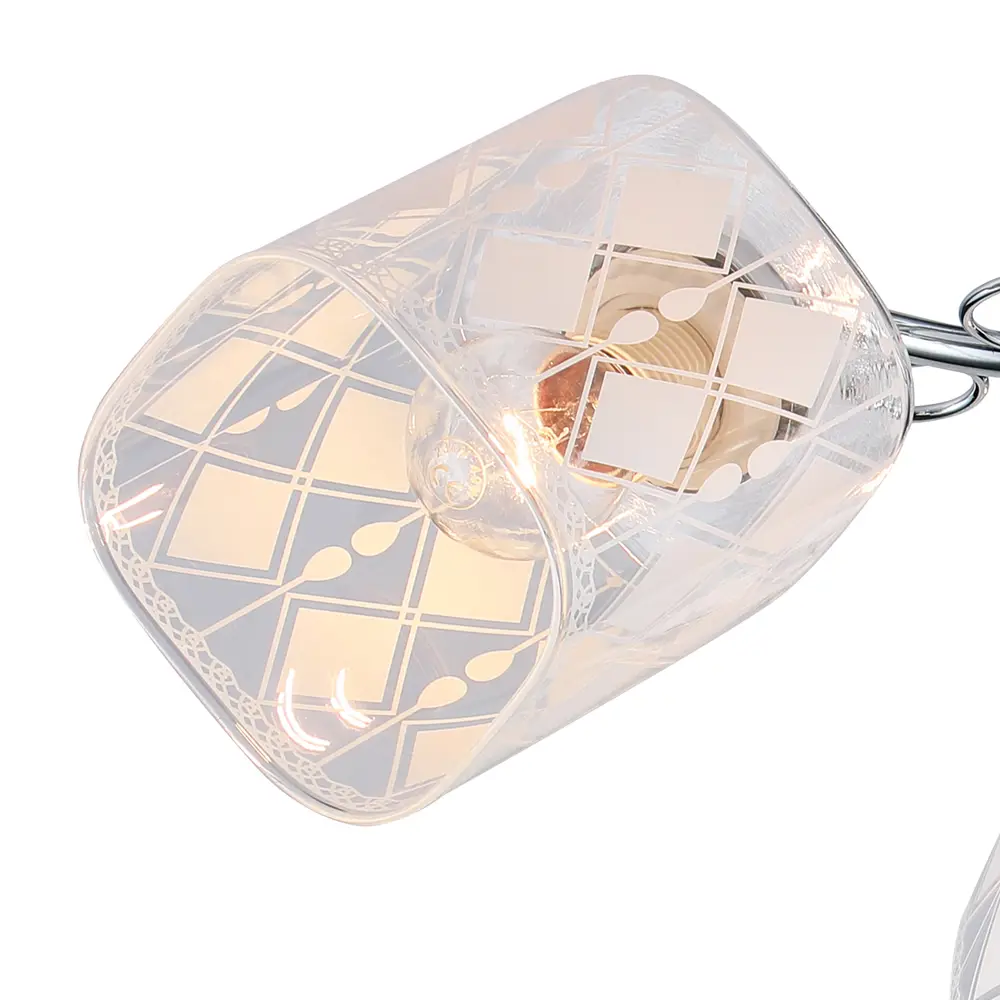 Фото 3 Люстра потолочная Escada Aronia 1106/3pl 3 лампы 7 м² цвет хром