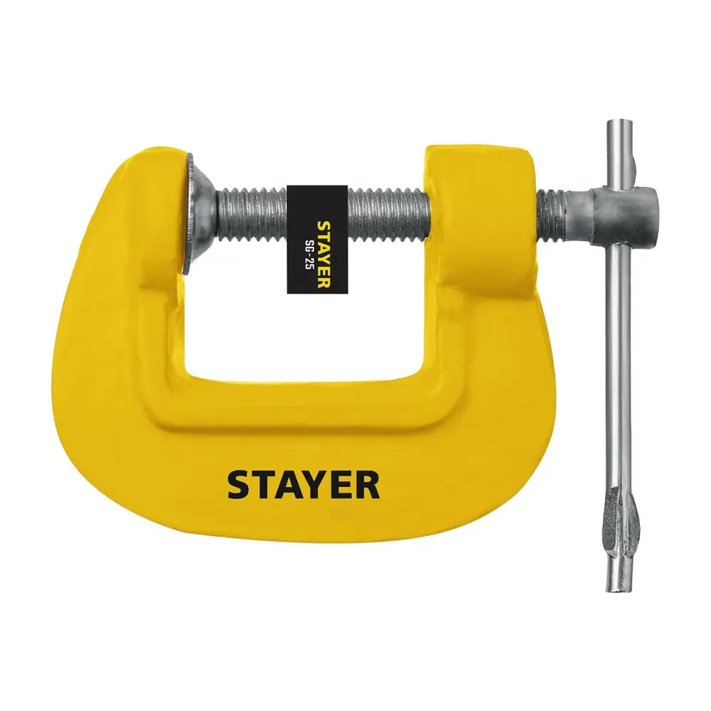 Фото 3 Струбцина Stayer SG-25 G-образная 25 мм Фото 3 Струбцина Stayer SG-25 G-образная 25 мм