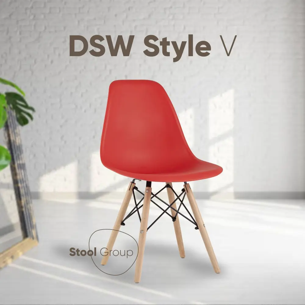 Фото Стул кухонный Стул груп Style v 81x53x46 см пластик цвет красный Фото Стул кухонный Стул груп Style v 81x53x46 см пластик цвет красный