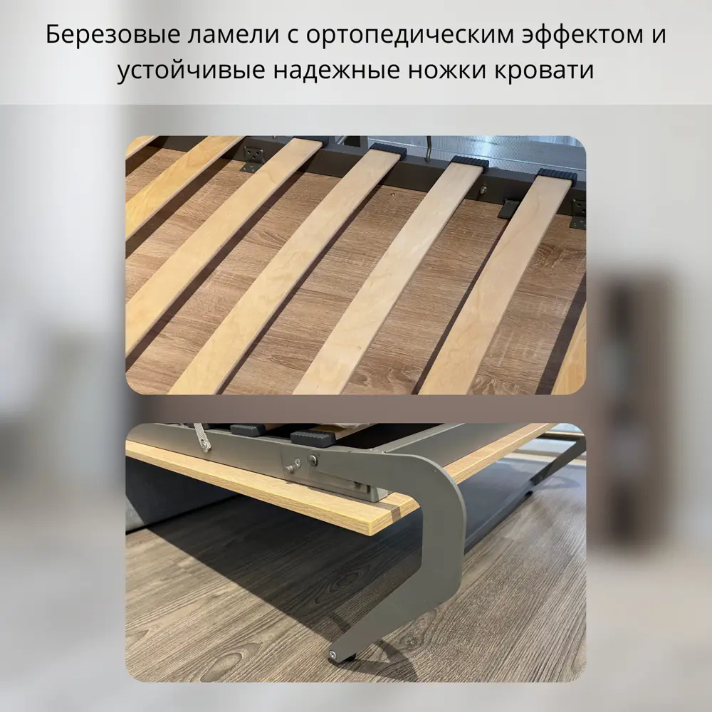 Фото 5 Шкаф-кровать Stylint Сколье элегант 90x200 см ЛДСП цвет мокко Фото 5 Шкаф-кровать Stylint Сколье элегант 90x200 см ЛДСП цвет мокко
