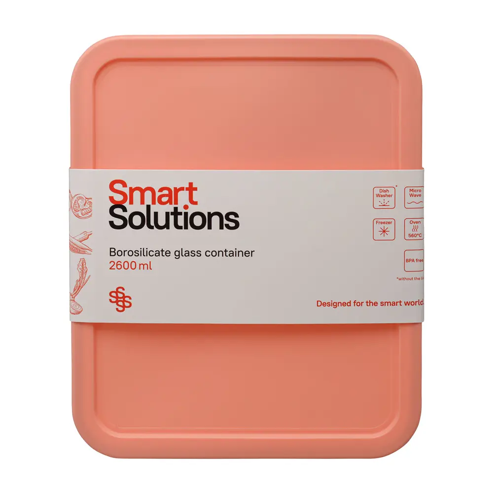 Фото 4 Контейнер для еды SMART SOLUTIONS JV2600RC, 2600 мл Фото 4 Контейнер для еды SMART SOLUTIONS JV2600RC, 2600 мл