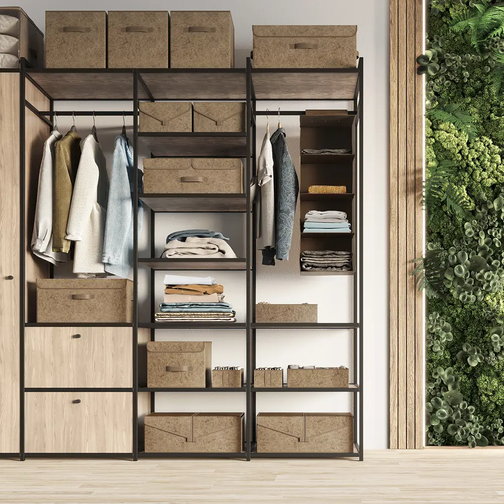 Фото 5 Короб Valiant MA-BOX-4F 31x31x15 см нетканый цвет коричневый Фото 5 Короб Valiant MA-BOX-4F 31x31x15 см нетканый цвет коричневый