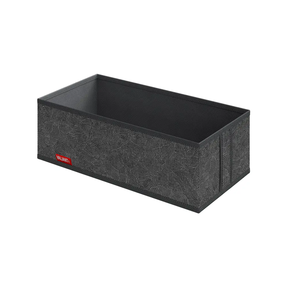 Фото 3 Короб Valiant MN-S2 16x10x32 см нетканый цвет темно-серый