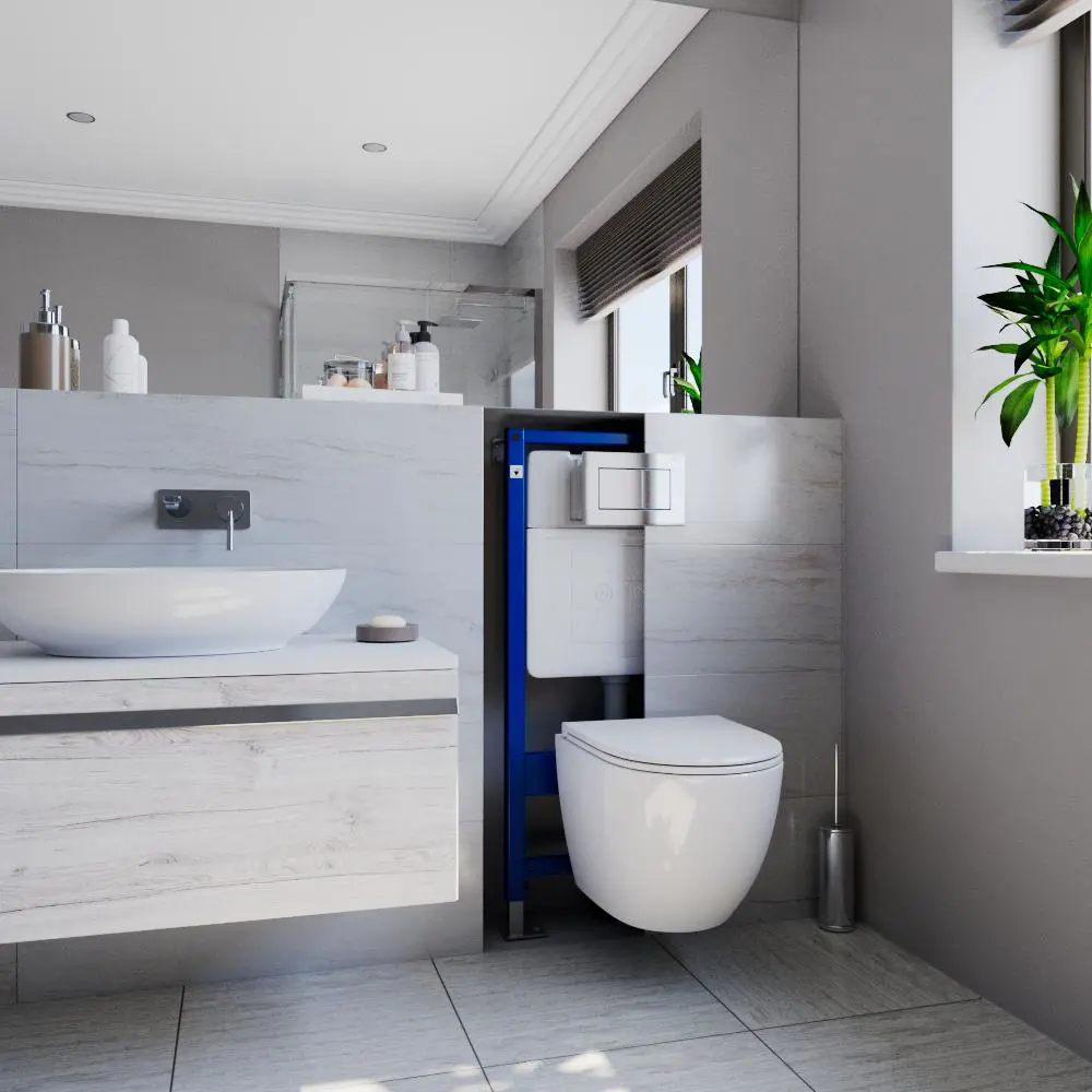 Фото 8 Комплект инсталляция с унитазом Point Pn48 PN48008GM цвет белый Фото 8 Комплект инсталляция с унитазом Point Pn48 PN48008GM цвет белый