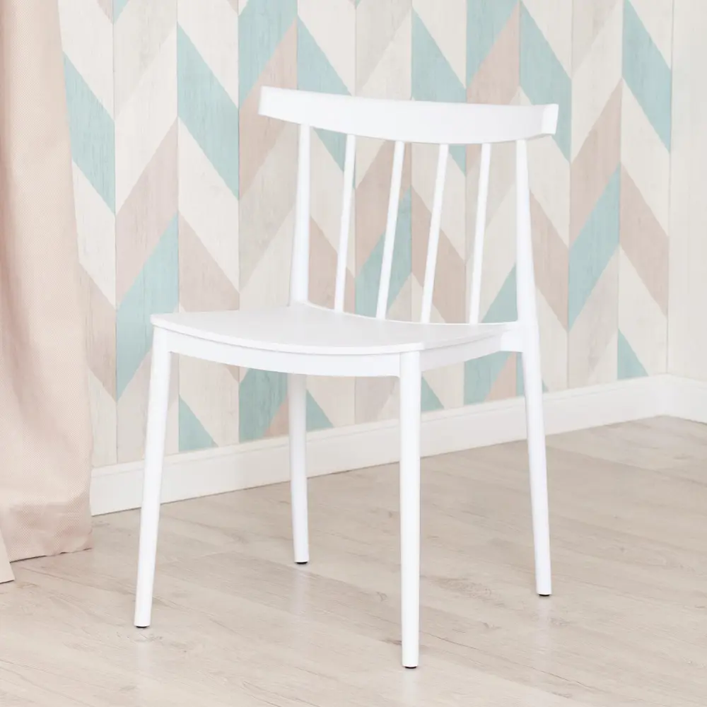 Фото 10 Кухонный стул Tetchair Стул ferma (mod. 707) 76x51x50 см пластик цвет белый