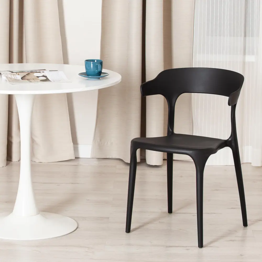 Фото 9 Кухонный стул Tetchair Стул ton (mod. pc36) 76x50x50 см пластик цвет черный Фото 9 Кухонный стул Tetchair Стул ton (mod. pc36) 76x50x50 см пластик цвет черный
