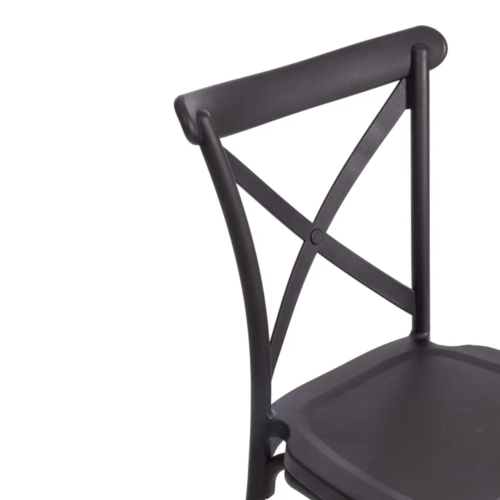Фото 14 Кухонный стул Tetchair Стул cross (mod. pl24) 89x58x48 см пластик цвет черный Фото 14 Кухонный стул Tetchair Стул cross (mod. pl24) 89x58x48 см пластик цвет черный