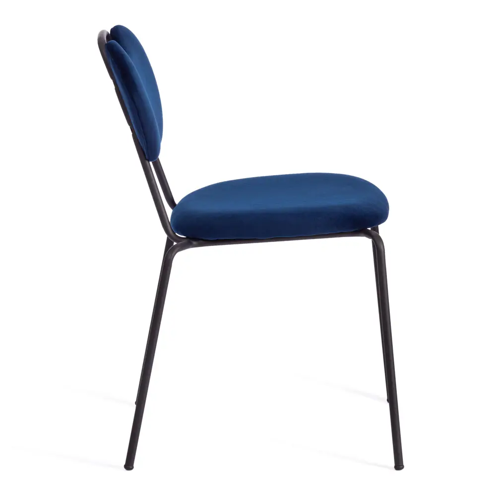 Фото 3 Комплект стульев 4 шт Tetchair Danton 57x79x47 см ткань цвет темно-синий Фото 3 Комплект стульев 4 шт Tetchair Danton 57x79x47 см ткань цвет темно-синий