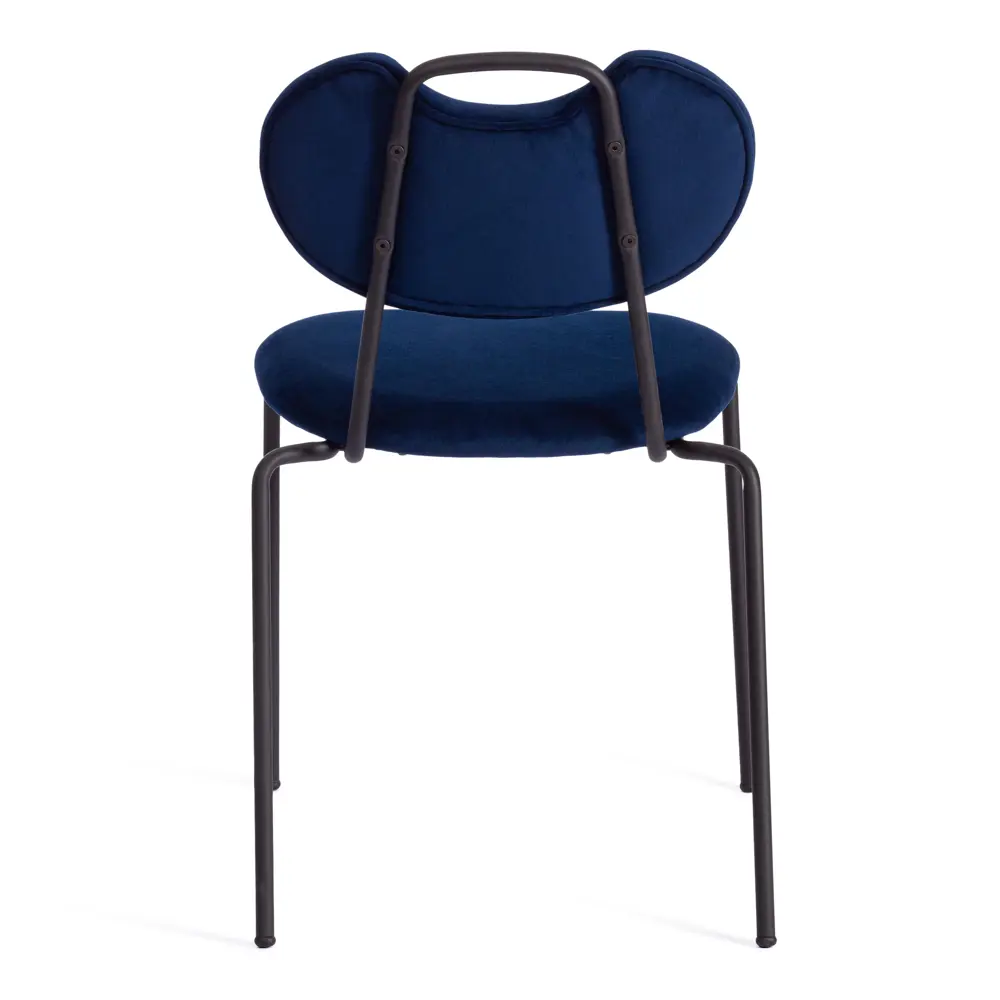 Фото 5 Комплект стульев 4 шт Tetchair Danton 57x79x47 см ткань цвет темно-синий Фото 5 Комплект стульев 4 шт Tetchair Danton 57x79x47 см ткань цвет темно-синий