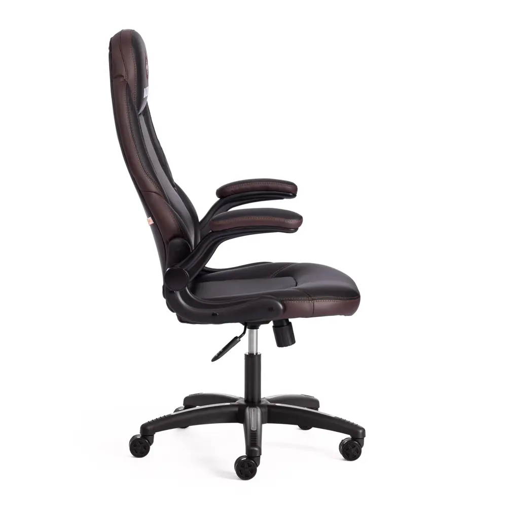 Фото 2 Офисное кресло Tetchair Bazuka эко-кожа цвет черный/коричневый Фото 2 Офисное кресло Tetchair Bazuka эко-кожа цвет черный/коричневый