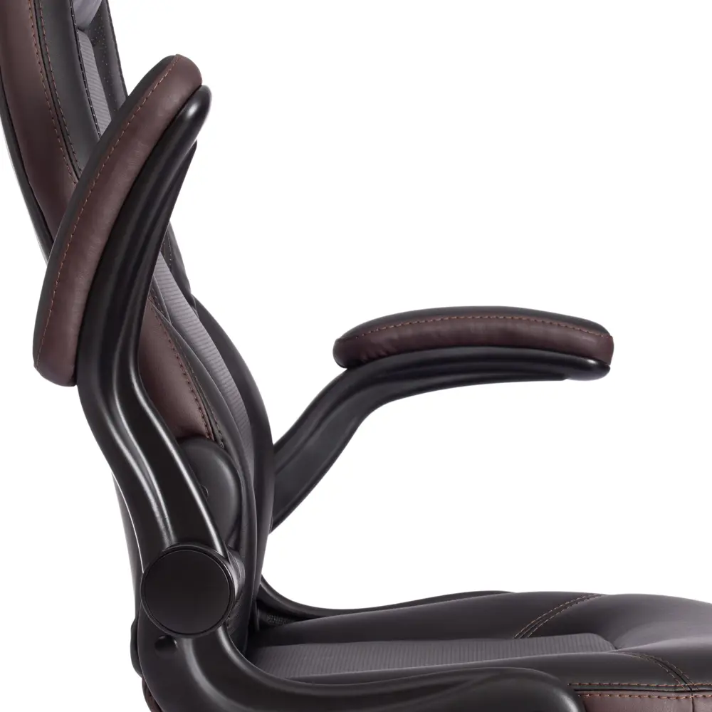 Фото 9 Офисное кресло Tetchair Bazuka эко-кожа цвет черный/коричневый Фото 9 Офисное кресло Tetchair Bazuka эко-кожа цвет черный/коричневый
