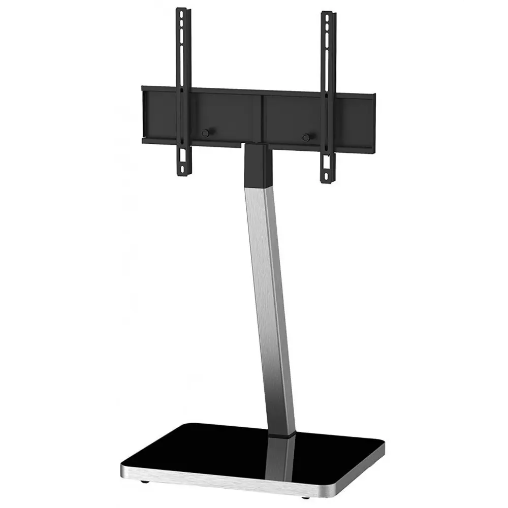Фото Напольная стойка для ТВ Sonorous Plasma PL 2700 BLK-SLV W 60x128x50 см цвет черный блестящий/стальной Фото Напольная стойка для ТВ Sonorous Plasma PL 2700 BLK-SLV W 60x128x50 см цвет черный блестящий/стальной