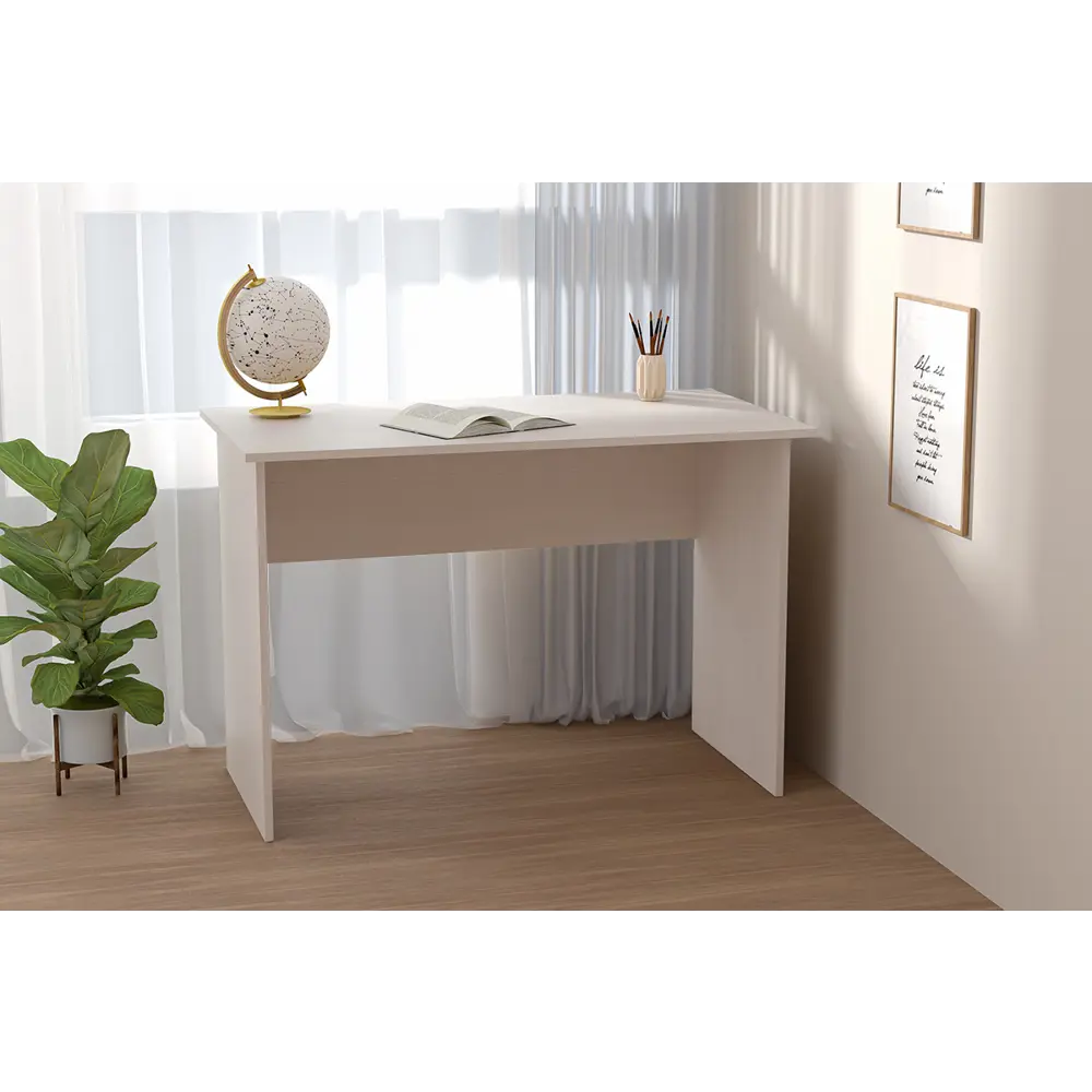 Фото Компьютерный стол Диал st1100bod 60x110x60 см ЛДСП цвет бодега светлый Фото Компьютерный стол Диал st1100bod 60x110x60 см ЛДСП цвет бодега светлый