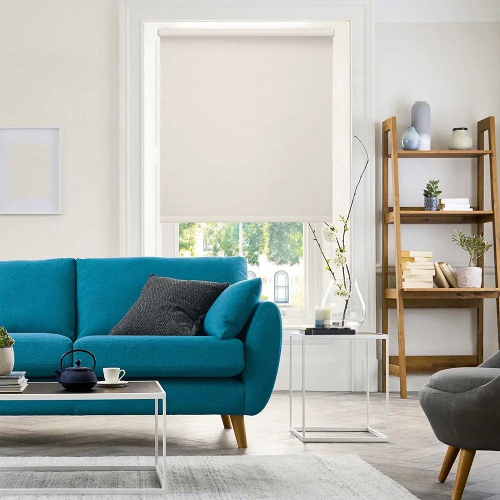 Фото 2 Рулонная штора Prakto Blackout Dublin 110x160 см белая