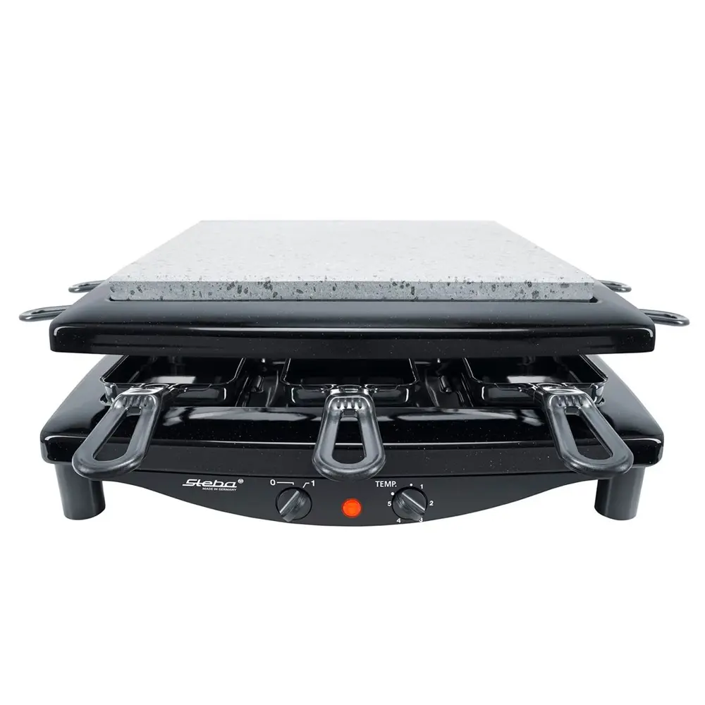 Фото 4 Раклетница Steba Rc 3 plus 1450 Вт цвет черный Фото 4 Раклетница Steba Rc 3 plus 1450 Вт цвет черный