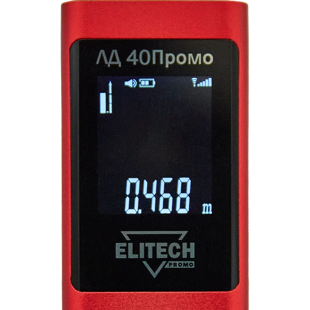 Фото 3 Дальномер лазерный Elitech ЛД40 с дальностью до 40 м Фото 3 Дальномер лазерный Elitech ЛД40 с дальностью до 40 м