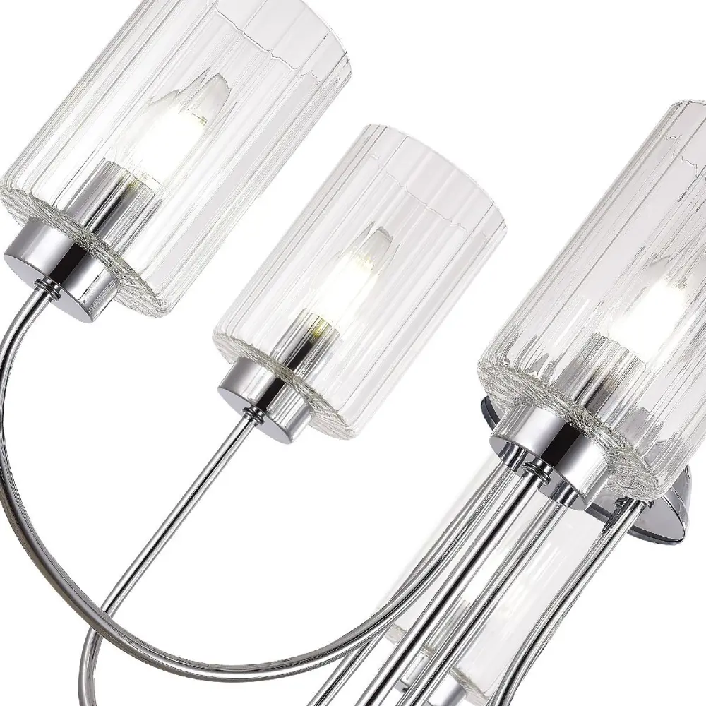 Фото 3 Люстра подвесная Evoluce Sle1127-103-06 6 ламп 12 м² цвет хром Фото 3 Люстра подвесная Evoluce Sle1127-103-06 6 ламп 12 м² цвет хром