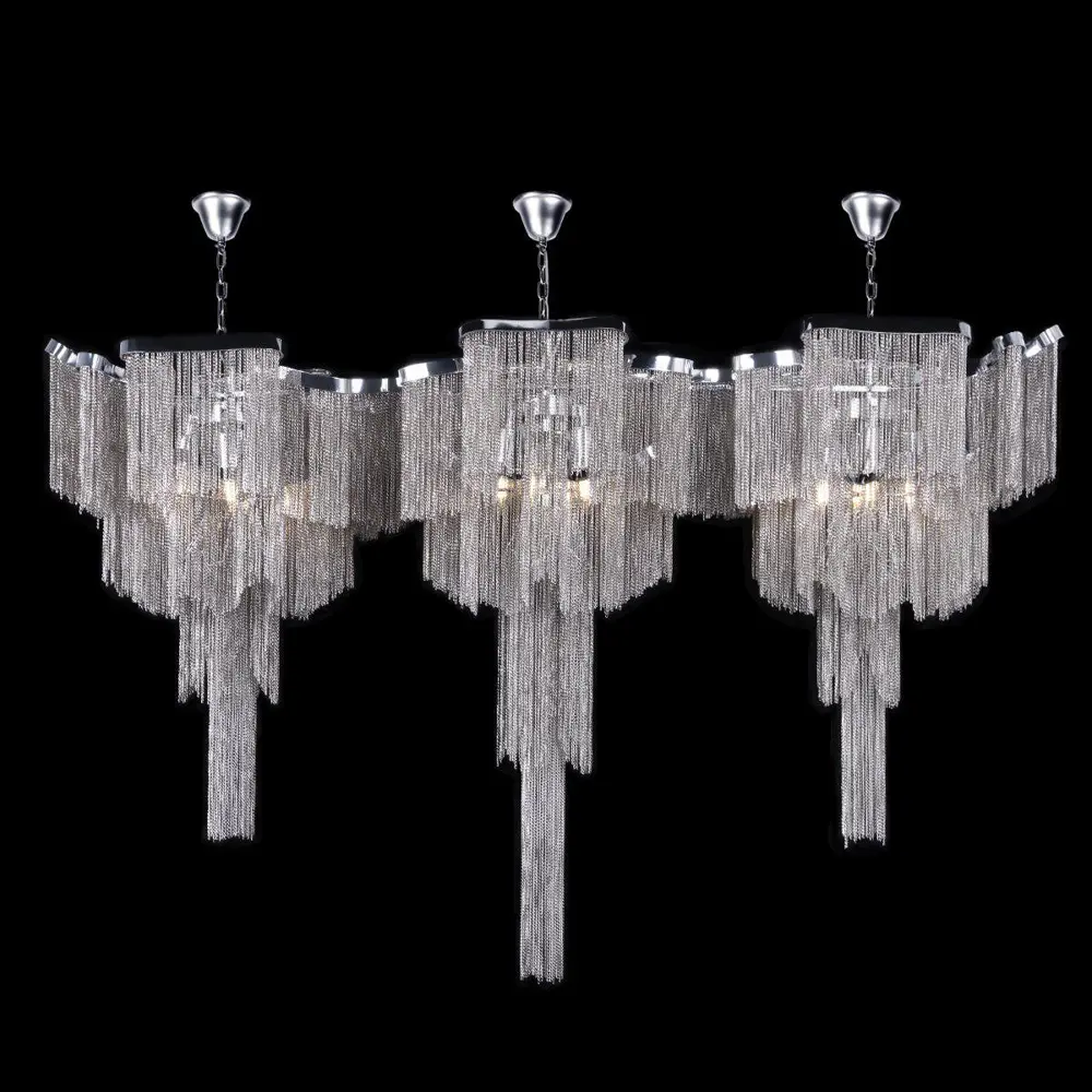 Фото 2 Люстра подвесная Loft it 10208_1400r smoke 12 ламп 40 м² цвет серебряный Фото 2 Люстра подвесная Loft it 10208_1400r smoke 12 ламп 40 м² цвет серебряный