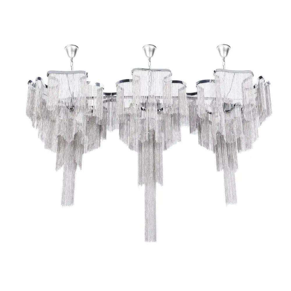 Фото 3 Люстра подвесная Loft it 10208_1400r smoke 12 ламп 40 м² цвет серебряный Фото 3 Люстра подвесная Loft it 10208_1400r smoke 12 ламп 40 м² цвет серебряный