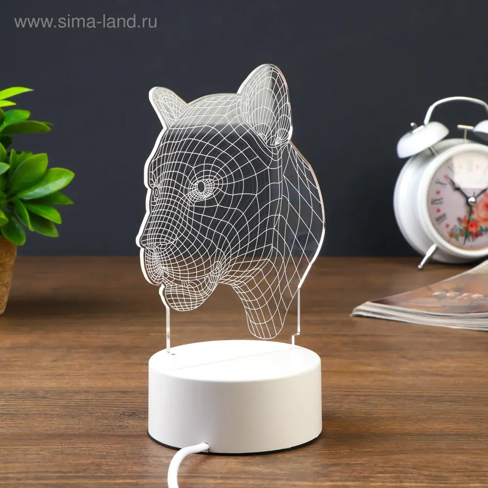 Фото 5 Ночник светодиодный с выключателем Risalux 4438004 Пантера Фото 5 Ночник светодиодный с выключателем Risalux 4438004 Пантера