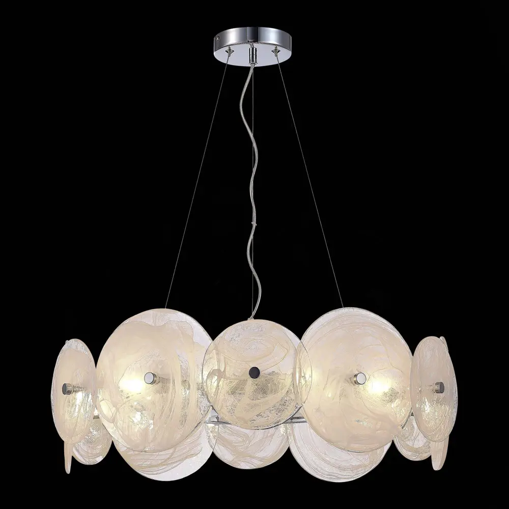 Фото 3 Люстра подвесная St luce Sl1658.103.12 12 ламп 21 м² цвет хром Фото 3 Люстра подвесная St luce Sl1658.103.12 12 ламп 21 м² цвет хром