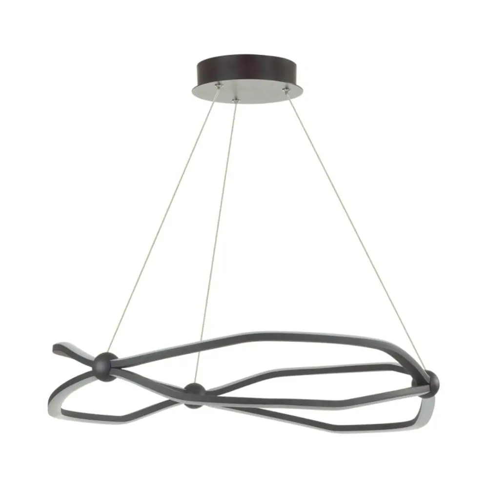 Фото Люстра подвесная светодиодная Odeon light L-vision 5000/45l 12 м² нейтральный белый свет цвет черный Фото Люстра подвесная светодиодная Odeon light L-vision 5000/45l 12 м² нейтральный белый свет цвет черный