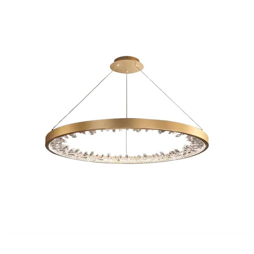 Фото Люстра подвесная светодиодная Kink light Рами 07668-60.36 3 м² теплый белый (желтый) свет цвет жёлтый/золотой Фото Люстра подвесная светодиодная Kink light Рами 07668-60.36 3 м² теплый белый (желтый) свет цвет жёлтый/золотой