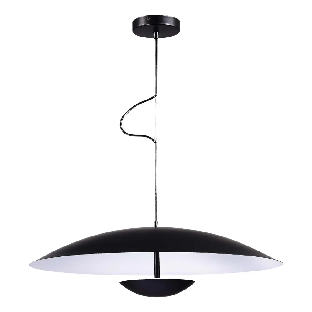 Фото 2 Светильник подвесной светодиодный St luce Armonico sl6502.413.01 14 м² теплый белый (желтый) свет цвет черный Фото 2 Светильник подвесной светодиодный St luce Armonico sl6502.413.01 14 м² теплый белый (желтый) свет цвет черный