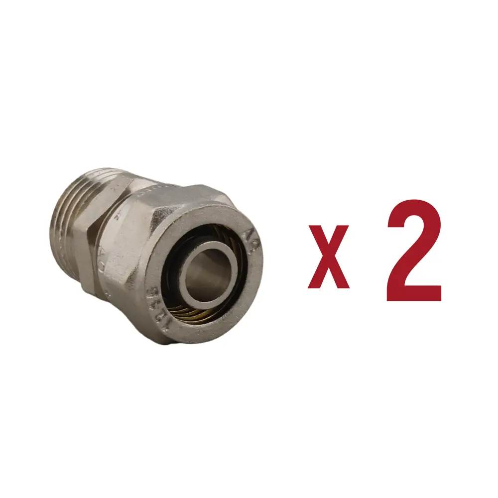 Фото Муфта комбинированная Aqualink 1/2"x16 мм латунь Фото Муфта комбинированная Aqualink 1/2"x16 мм латунь