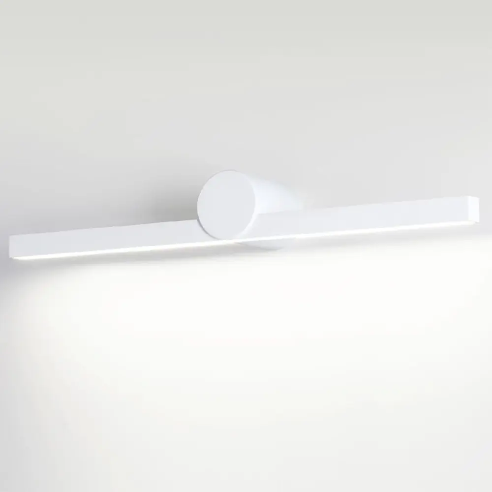 Фото 2 Подсветка светодиодная для зеркала в ванную комнату Odeon light 6624_12wl нейтральный белый свет цвет белый IP54 Фото 2 Подсветка светодиодная для зеркала в ванную комнату Odeon light 6624_12wl нейтральный белый свет цвет белый IP54