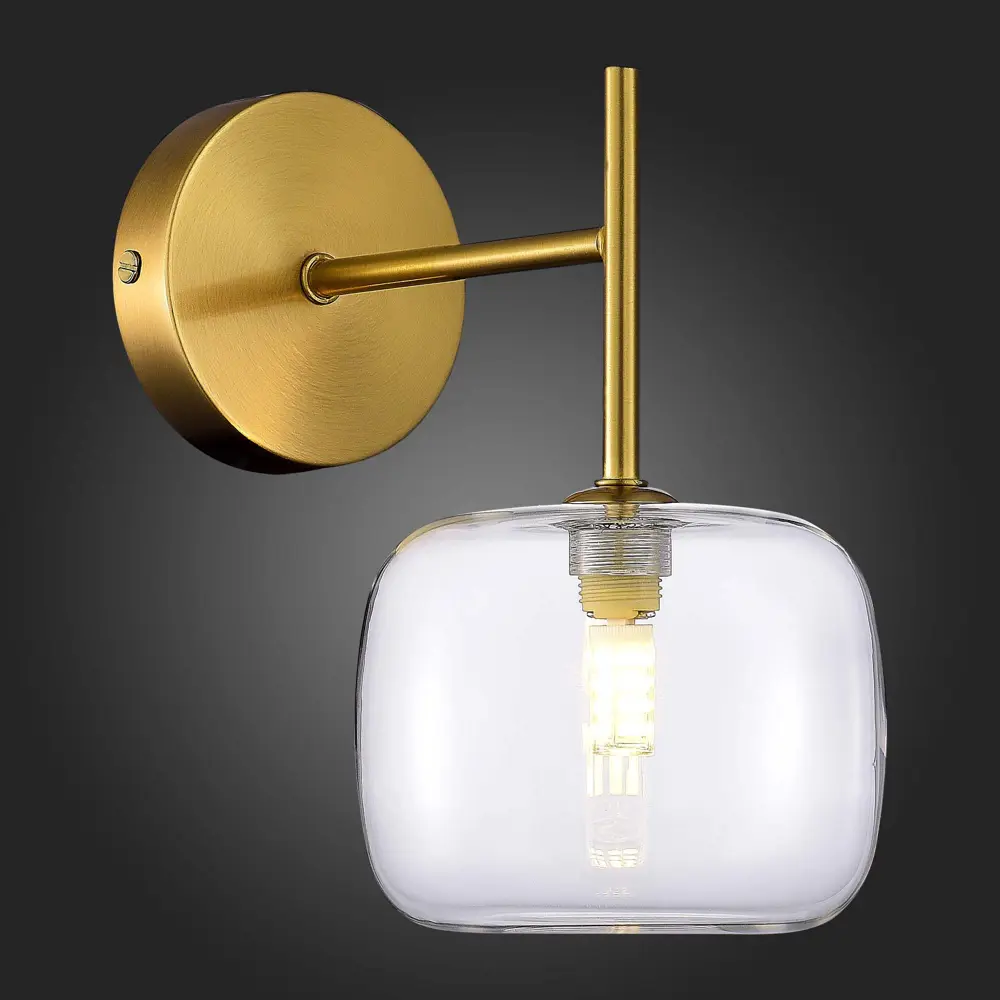 Фото 3 Настенный светильник St luce Sl1049.301.01 цвет золото Фото 3 Настенный светильник St luce Sl1049.301.01 цвет золото