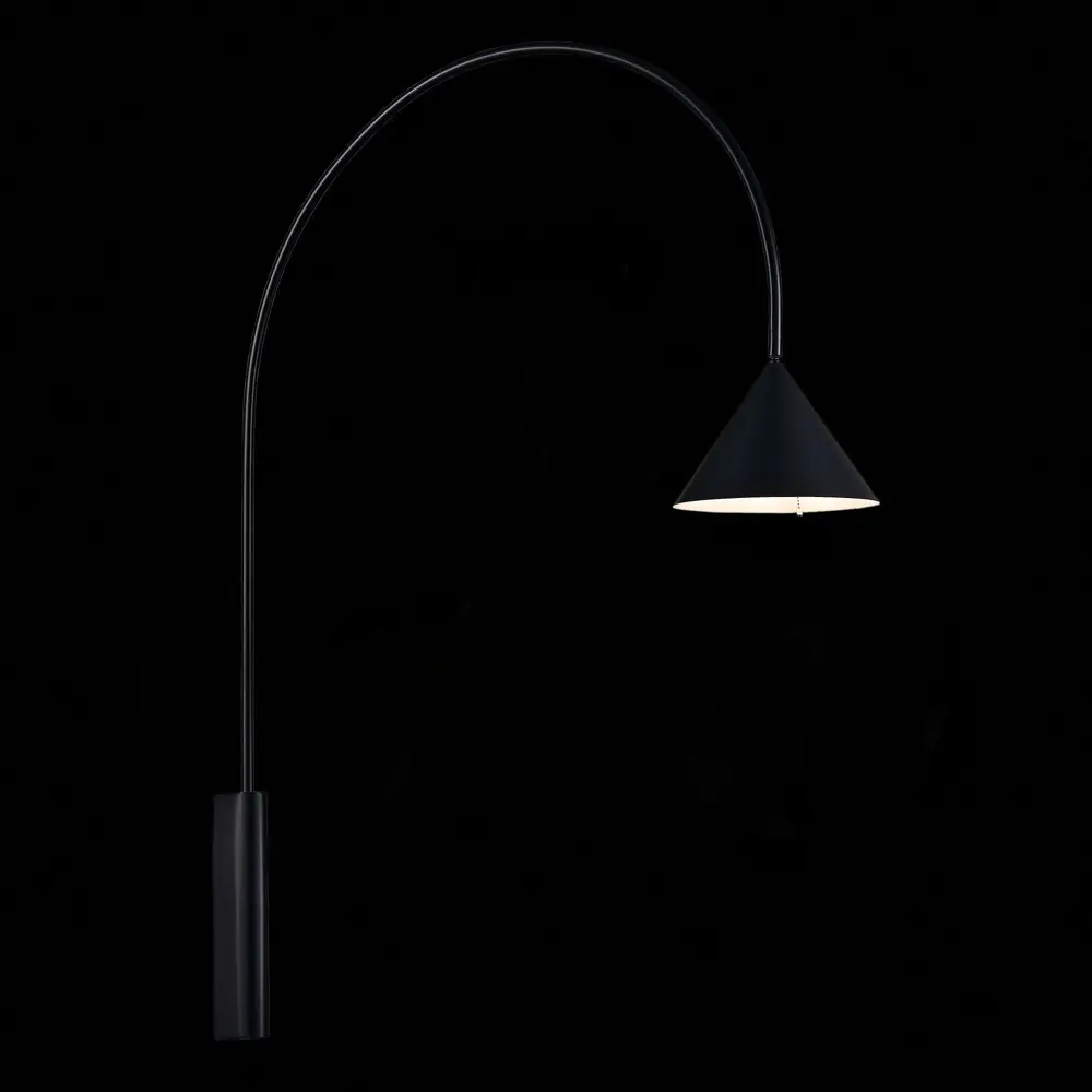 Фото 4 Настенный светильник St luce Sl1802.411.01 цвет черный Фото 4 Настенный светильник St luce Sl1802.411.01 цвет черный