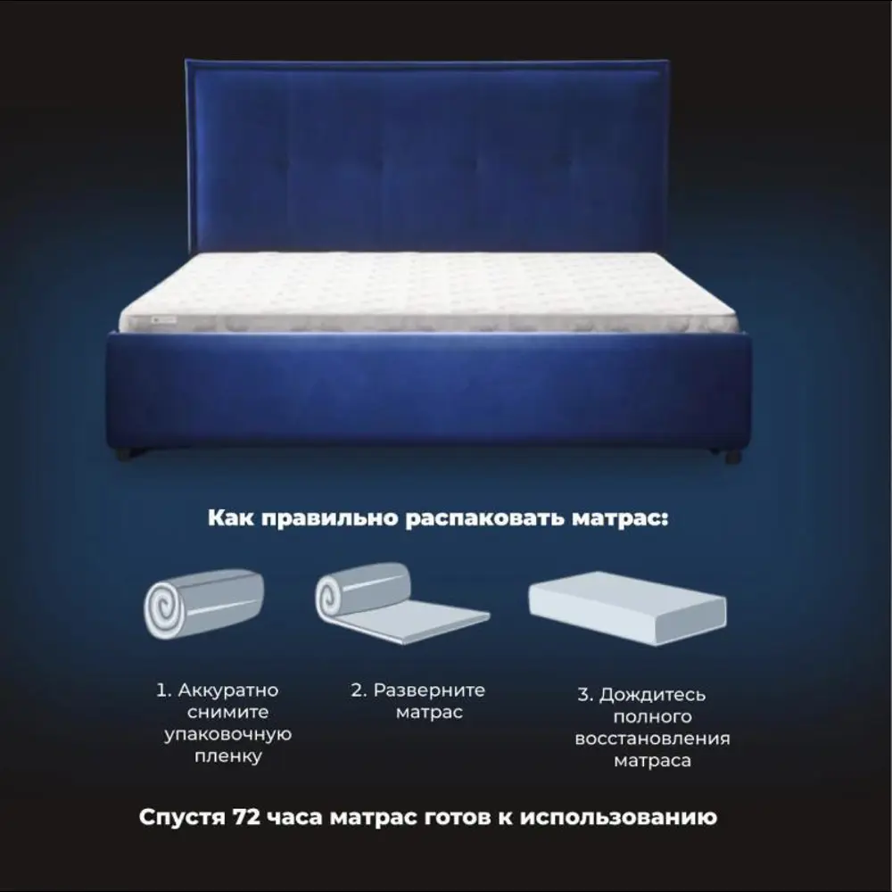 Фото 8 Матрас Dreamline Fortuna 150x180x17 см независимый пружинный блок, двуспальный Фото 8 Матрас Dreamline Fortuna 150x180x17 см независимый пружинный блок, двуспальный