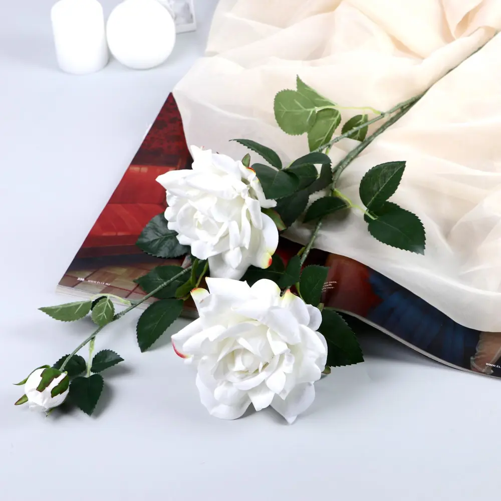 Фото Цветы искусственные Poetry in flowers Роза Прованс Фото Цветы искусственные Poetry in flowers Роза Прованс