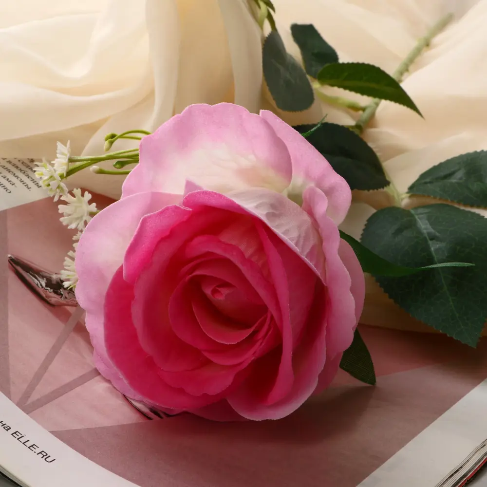 Фото 2 Цветы искусственные Poetry in flowers Роза венесуэльская Фото 2 Цветы искусственные Poetry in flowers Роза венесуэльская